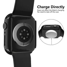 Carica l'immagine nel visualizzatore di Gallery, 4 Pezzi Cover Compatibile con Apple Watch SE 3 2 1 Series 6 5 4 44mm con Vetro Temperato, iWatch Case Protettore Schermo
