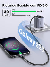 Carica l'immagine nel visualizzatore di Gallery, UGREEN Cavo USB C 60W 90 Gradi PD 3.0 Ricarica Rapida (2M)