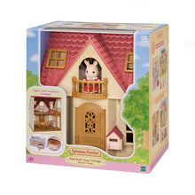 Carica l'immagine nel visualizzatore di Gallery, Sylvanian Families - Set Casetta Accogliente Starter Home con Coniglietta Cioccolato, Mobili Essenziali e Luce Funzionan