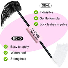 Carica l'immagine nel visualizzatore di Gallery, LAUBESS Colla Ciglia Finte Waterproof Bond and Seal Lashes Glue Ciuffetti Ciglia Finte Colla Extension Ciglia Fai Da Te 