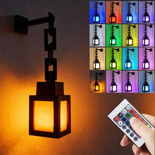 Carica l'immagine nel visualizzatore di Gallery, Lanterna Notturna 3D Pixelated, 16 Colori Pixelated Lantern