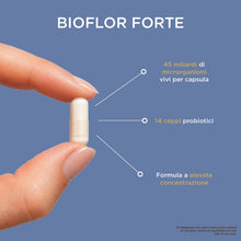 Carica l'immagine nel visualizzatore di Gallery, Solgar Bioflor Forte 14 Ceppi Probiotici 45 Miliardi UFC 30 Capsule