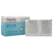 Carica l'immagine nel visualizzatore di Gallery, Omivis Garze Oftalmiche Monouso con Acido ialuronico ed Aloe vera - 20 garze