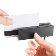 Carica l'immagine nel visualizzatore di Gallery, MSR100 Lettore di carte a banda magnetica USB, Lettore macchina POS per tessere, programmabili e integrazione con varie 