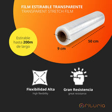 Carica l'immagine nel visualizzatore di Gallery, Pellicola Trasparente per Imballaggio, Plastica Imballaggio Traslochi, Pellicola Trasparente Adesiva Protettiva, Pellico