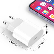Carica l'immagine nel visualizzatore di Gallery, Caricatore USB C, Cavi USB-C a USB-C da 2M, Caricabatterie Rapido Batterie di Per iPhone 17/16/15/Plus/Air/Pro/Max, Per 