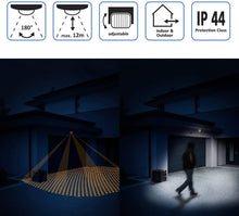 Carica l'immagine nel visualizzatore di Gallery, VELAMP MS005 - Sensore di Movimento per Luci Rileva Presenza con Portata 12m/180° Orientabile - Sensore Crepuscolare da 