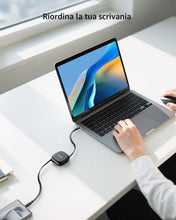 Carica l'immagine nel visualizzatore di Gallery, SOOPII 240W Cavo USB C Retrattile con Archiviazione magnetico (1m,2 Pezzi)