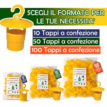 Carica l'immagine nel visualizzatore di Gallery, Mastertec Master Trap, 10 Pezzi, Trappole Cromotropiche Gialle Ecologiche