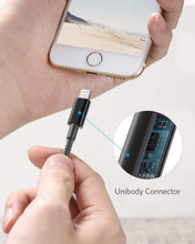 Carica l'immagine nel visualizzatore di Gallery, Anker cavo lightning Premium in Nylon 1 m, Certificato Apple MFi