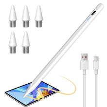 Carica l'immagine nel visualizzatore di Gallery, Penna per Tablet Penna Universale per Tablet Compatibile con iPhone/Samsung/Huawei/Xiaomi Penne per Schermi Touch con 4 