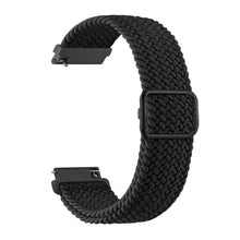 Carica l'immagine nel visualizzatore di Gallery, Cinturino di ricambio per orologio da polso, in nylon, 20 mm, 22 mm, per uomo e donna, con chiusura rapida, regolabile, 