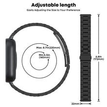 Carica l'immagine nel visualizzatore di Gallery, BDIG Cinturino in Metallo Compatibile con Redmi Watch 5 Active/5 Lite,22MM Senza Gap Cinturino di ricambio per Redmi Wat