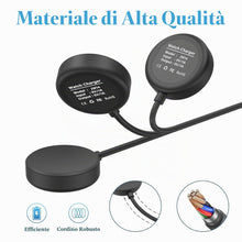 Carica l'immagine nel visualizzatore di Gallery, Amzpas Caricatore per Samsung Galaxy Watch 7/ Ultra/FE/ 6/6 Classic/ 5/5 Pro/ 4/4 Classic/ 3/ Watch Active 2/Active, Cav