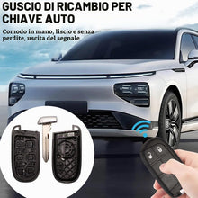 Carica l'immagine nel visualizzatore di Gallery, Guscio Chiave Auto Cover Telecomando Ricambio con 2 Tasti e Lama Vergine Cover Chiave Compatibile con Fiat 500X Freemont