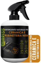 Carica l'immagine nel visualizzatore di Gallery, Detergente Naturale per Ceramiche e Rubinetti in Nero - Anticalcare Potente per Bagno, Lavandino, Soffione Doccia, Rubin