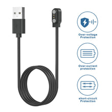 Carica l'immagine nel visualizzatore di Gallery, Tobfit Caricatore Smartwatch Universale, 2 Pin 2,84mm Magnetico Caricabatterie Smartwatch, Cavo ricarica smartwatch, Ric