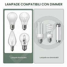 Carica l'immagine nel visualizzatore di Gallery, VIPMOON Dimmer per Luce LED per lampade Dimmer per LED 220-240V Bianco