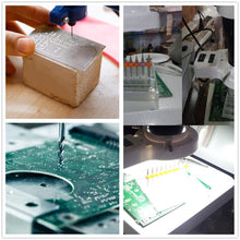 Carica l'immagine nel visualizzatore di Gallery, Kit Mini Trapano a Mano 20 pezzi Punte da PCB Micro,Mini Trapano 0,1mm a 1,0mm e 1,1mm a 2,0mm Punte Elicoidale Twist Dr