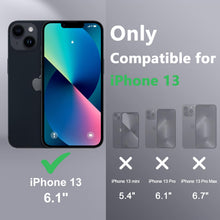 Carica l'immagine nel visualizzatore di Gallery, YLK Cover Magnetic per iPhone 13, Custodia Protettiva Completa con Magsafe,Traslucida Opaca Posteriore Sottile Antiurto 