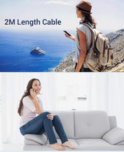 Carica l'immagine nel visualizzatore di Gallery, Quntis 40W 2M Cavo USB Type-C Ricarica Rapida, 5A Cavo Huawei Supercharge