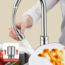 Carica l'immagine nel visualizzatore di Gallery, Prolunga Rubinetto Cucina 15cm,Rompigetto Rubinetto 360° Gradi Doccetta per lavarsi i denti e lavare il viso, lavare i c
