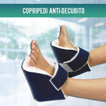 Carica l'immagine nel visualizzatore di Gallery, OrtoPrime Talloniere Antidecubito Blu 1 Paio - Talloniera Ortopedica - Talloniera Antidecubito per Piaghe da Decubito - 
