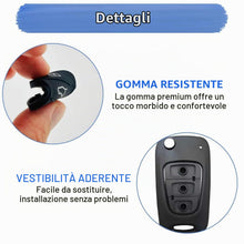 Carica l'immagine nel visualizzatore di Gallery, 2 Pezzi Guscio Cover Scocca Chiave 3 Tasti Ricambio Nero per Telecomando Auto Compatibile con Hyundai i10 i20 i30 ix35 E