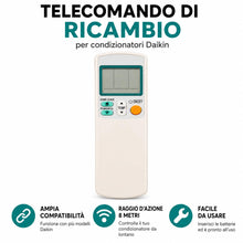 Carica l'immagine nel visualizzatore di Gallery, TALENTEC home | Telecomando di ricambio compatibile con i condizionatori Daikin. Telecomando di ricambio per condizionat