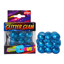 Carica l'immagine nel visualizzatore di Gallery, D-Cube Glitter Glam Squishy - colore a sorpresa
