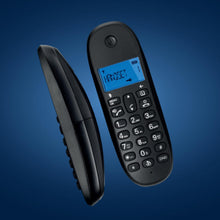 Carica l'immagine nel visualizzatore di Gallery, Motorola C1001CB+ - Telefono Cordless Digitale DECT - Modalità Blocco Chiamate, ID Chiamante, Vivavoce, Rubrica da 50 Nu