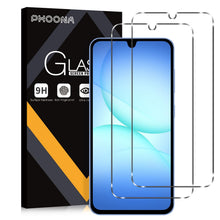 Carica l'immagine nel visualizzatore di Gallery, Phoona 2 Pezzi Vetro Temperato per Samsung Galaxy A17, Ultra HD Trasparente Pellicola Protettiva Durezza 9H, Anti-Impron