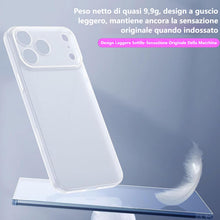 Carica l'immagine nel visualizzatore di Gallery, FAOMSEBS Cover per iPhone 18 Pro, Cover Opaco Traslucido Sottile