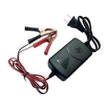 Carica l'immagine nel visualizzatore di Gallery, CGEAMDY Caricabatteria Auto, 12V Caricabatterie a Carica di Piombo al Piombo SLA, Multi Protezioni Caricatore Intelligen