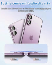 Carica l'immagine nel visualizzatore di Gallery, CloudValley Pellicola Protettiva Per Obiettivo Della Fotocamera Con Glitter Per iPhone 17, Vetro Temperato HD Antigraffi
