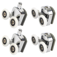 Carica l'immagine nel visualizzatore di Gallery, 4 Set Rulli Per Porta Doccia.Rotelle Box Doccia Diametro e' 23 mm. Ruote Della Doccia per Vetro 4-6 mm.Rulli Doccia per 