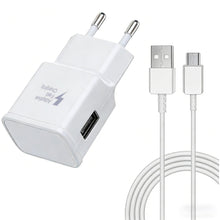 Carica l'immagine nel visualizzatore di Gallery, Caricatore USB con 1,5m Cavo USB Tipo C per Samsung Galaxy S8 S9 S10 S20 S21 FE S22 S23 Plus Note 8 A13 A14 A20 A50 A53 