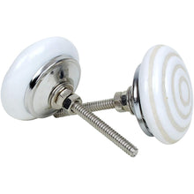 Carica l'immagine nel visualizzatore di Gallery, Ajuny Set di 20 Pomelli in Ceramica Manopola per Mobili Cassetti e Armadi