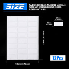 Carica l'immagine nel visualizzatore di Gallery, Glarks 150 Pezzi Fascette in Nylon 6 Colori da 6 Pollici con Etichette Marker Autobloccanti Cinghie di Cablaggio per Scr