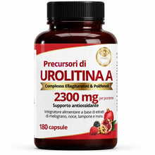 Carica l'immagine nel visualizzatore di Gallery, Urolitina A Integratore 2300mg 180 Capsule Vegetali