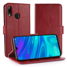 Carica l'immagine nel visualizzatore di Gallery, Simpeak Cover Compatibile per Huawei P Smart 2019 6,21", Custodia Compatibile per Huawei P Smart 2019 in Pelle Portafogl