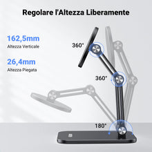 Carica l'immagine nel visualizzatore di Gallery, UGREEN Supporto Magnetico Magsafe da Tavolo Pieghevole con Anello Metallo