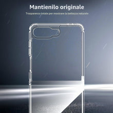 Carica l'immagine nel visualizzatore di Gallery, QULLOO Cover per Samsung Galaxy Z Flip 8 5G, Silicone Slim Clear Custodia Trasparente Morbida TPU+PC Bumper Case Ultra S