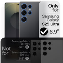 Carica l'immagine nel visualizzatore di Gallery, JETech Cover Slim per Samsung Galaxy S25 Ultra, Titanium Black