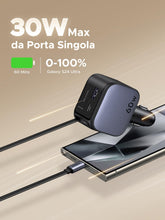 Carica l'immagine nel visualizzatore di Gallery, UGREEN Nexode 60W Caricatore Auto USB C Retrattile Accendisigari USB C 30W