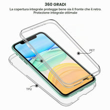 Carica l'immagine nel visualizzatore di Gallery, Gnews Cover per iPhone 11, Custodia per iPhone 11 Transparent 360° Full Body Protezione Silicone TPU Premium Resistente 