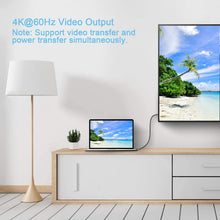 Carica l'immagine nel visualizzatore di Gallery, USB-C to USB-C 3.1 Gen2 Cable 10Gbps Data Transfer, 100W 20V/5A 3.3ft USB Type C PD Fast Charging Cable 4K Video Output 