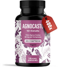Carica l'immagine nel visualizzatore di Gallery, Agnocasto Integratore (Vitex Agnus-Castus) – 400 Compresse – 20 mg
