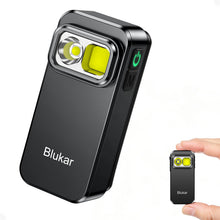 Carica l'immagine nel visualizzatore di Gallery, Blukar Torcia EDC con Spotlight&amp;Floodlight, Super Luminosa Mini Torcia Clip