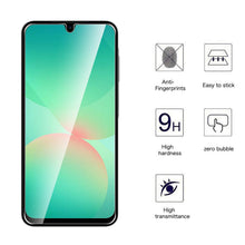 Carica l'immagine nel visualizzatore di Gallery, WFTE [2-Pezzi Vetro Temperato per Samsung Galaxy A26 5G Pellicola Protettiva [Durezza 9H][ Anti graffio][Anti-Impronte][